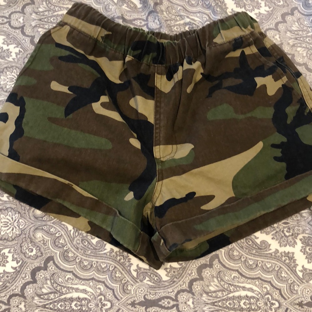 Camo shorts
